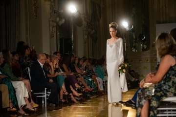 El espíritu heroico de las mujeres, protagonista de los diseños de la 2Âª jornada de GC Colección Bridal (Foto TA)